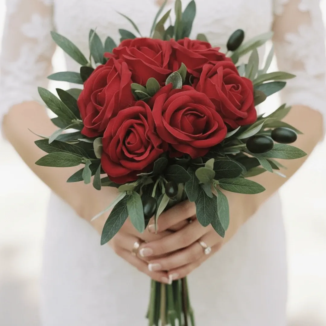 Elegant Henna Bridal Bouquet