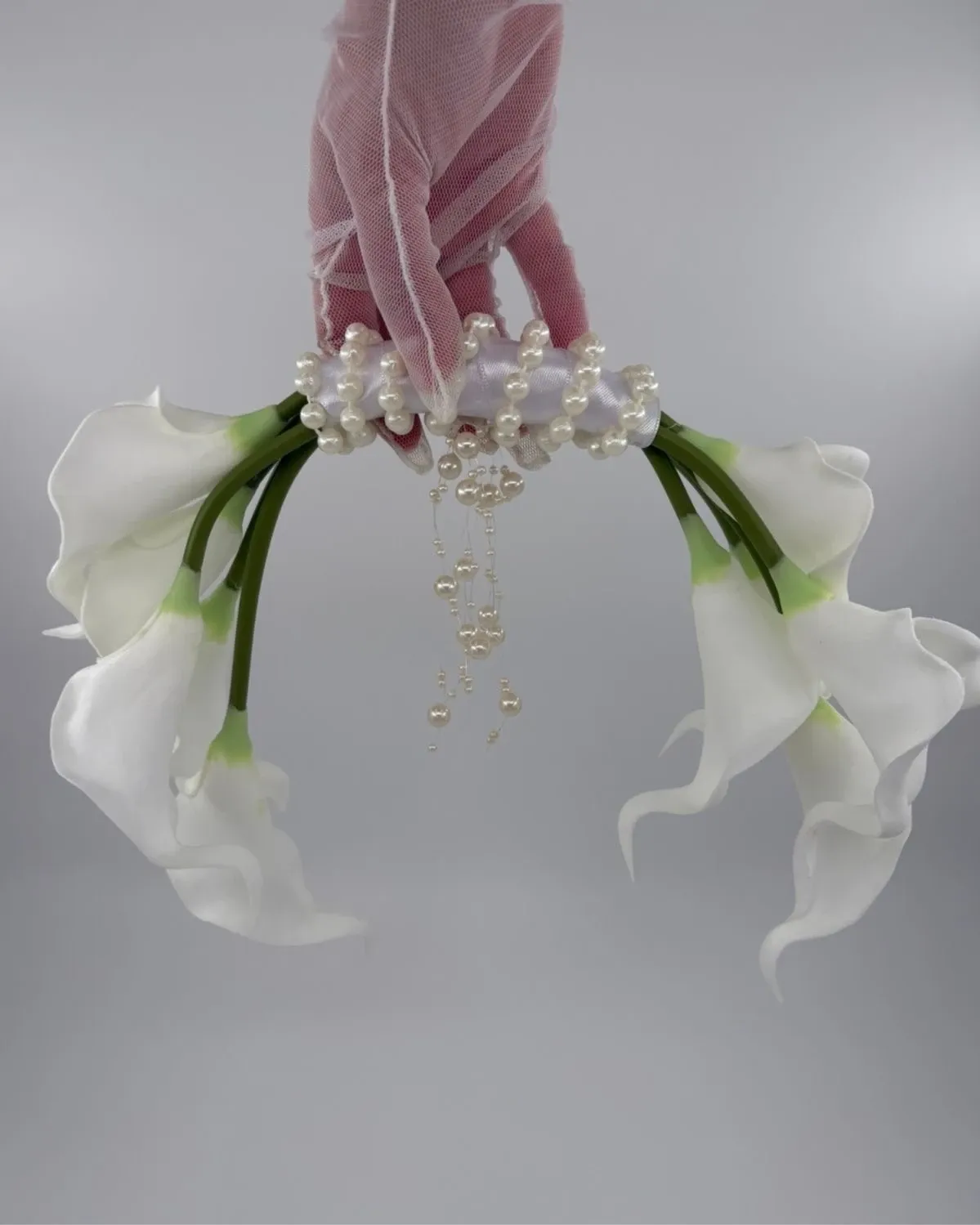 White calla Lily bridal bouquet